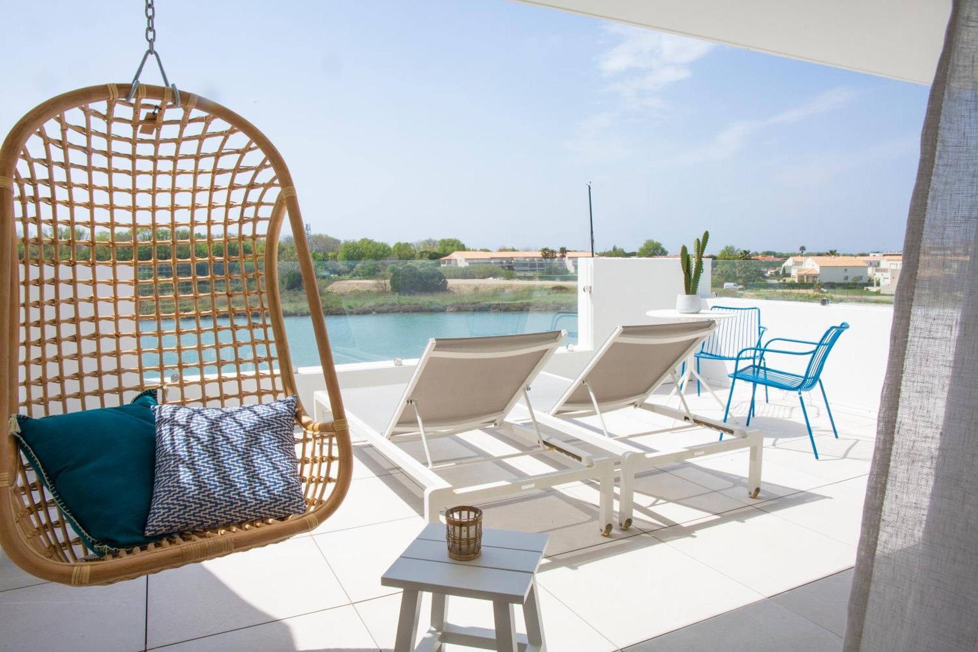 Les Bulles De Mer - Hotel & Spa Sur La Plage Сен-Сиприен Экстерьер фото